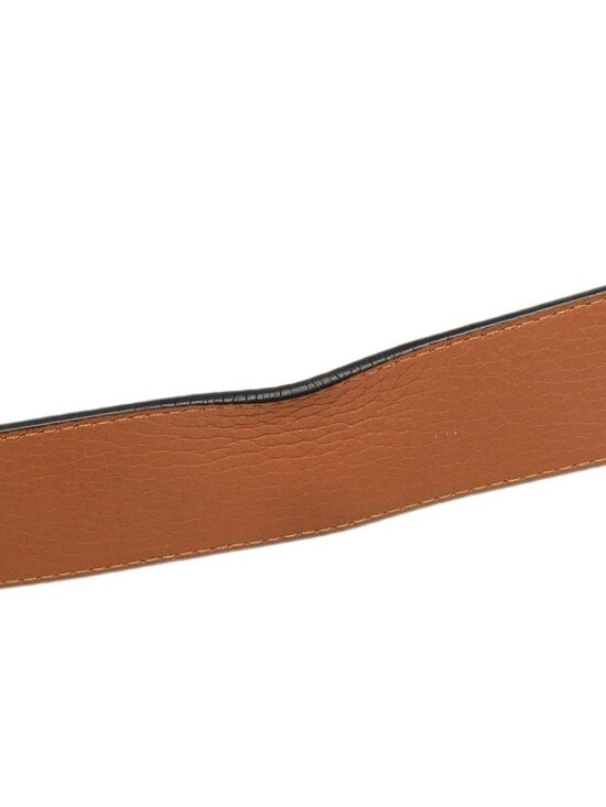 Louis Vuitton Belt LV Initial 40 mm Reversible 95 38 Black Brown Taurillon